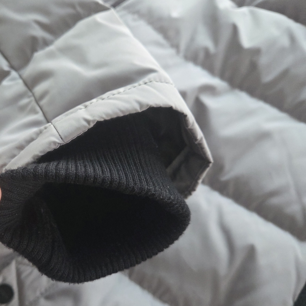 Guess Men's Gray Puffer Ski Snowboard Jacket NWOT Hooded XL Warm Cozy - Picture 9 of 12
